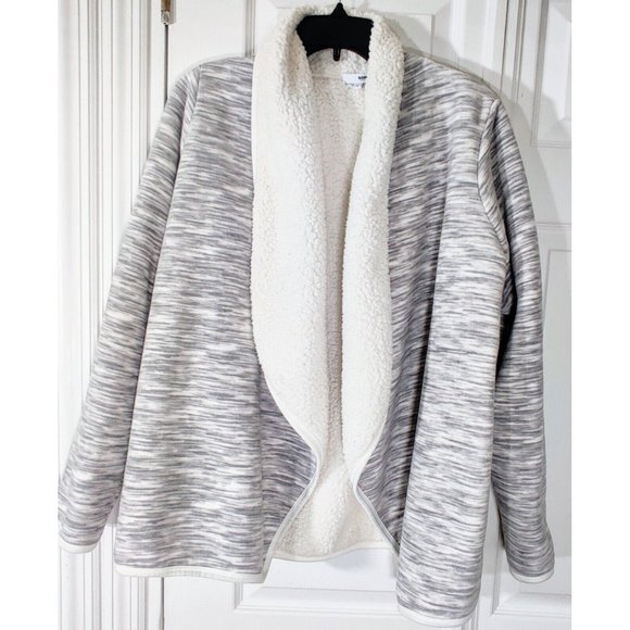 Sonoma Jackets & Blazers - Womens Sonoma Goods For Life®‎ Supersoft Fleece Sherpa Cardigan size M
